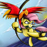 Fanart - MLP. The Dread Pirate Shy