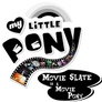 Fanart - MLP My Little Pony Logo - Movie Slate