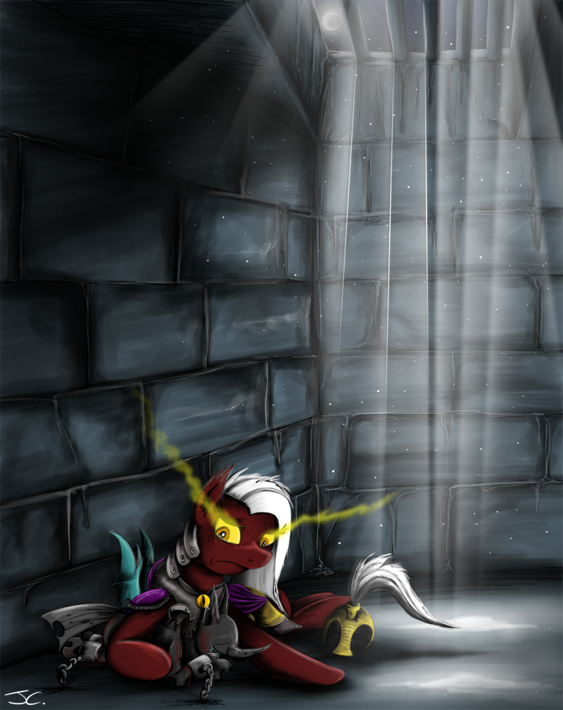 Fanart - MLP. Broken Changeling