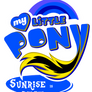 Fanart - MLP. My Little Pony Logo - Sunrise