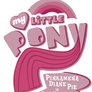 My Little Best Pony Logo - Pinkamena Diane Pie
