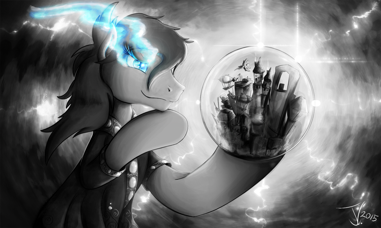 Fanart - MLP. The World in her Hooves