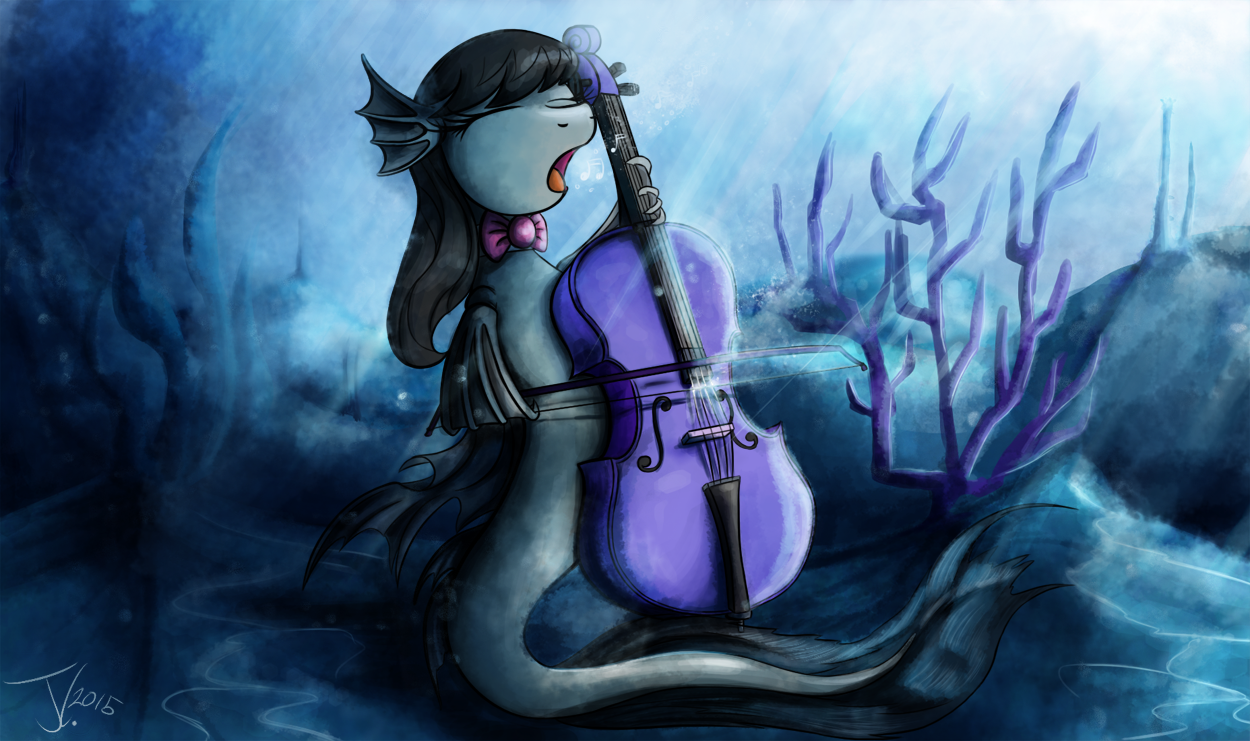 Fanart - MLP. Underwater Concert