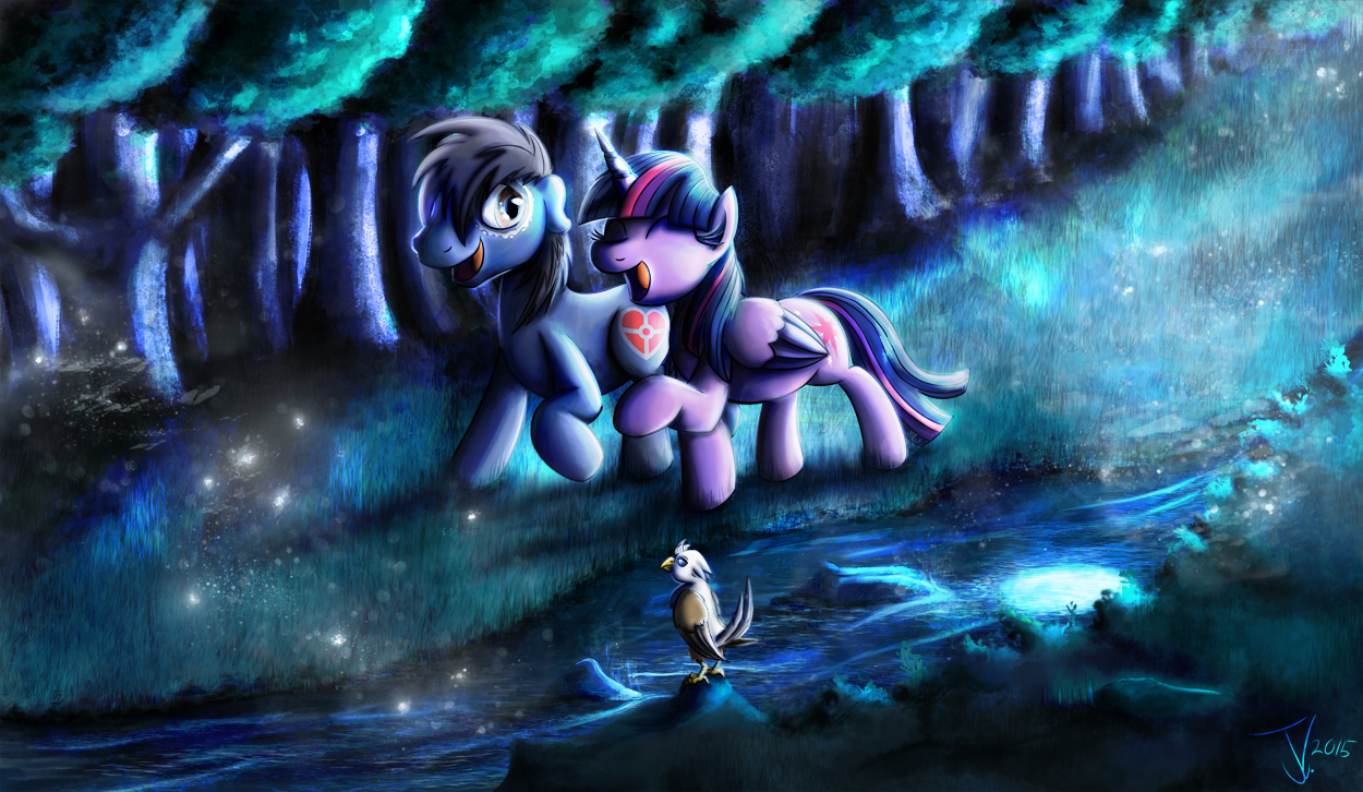 Fanart - MLP. Moonlight Magic