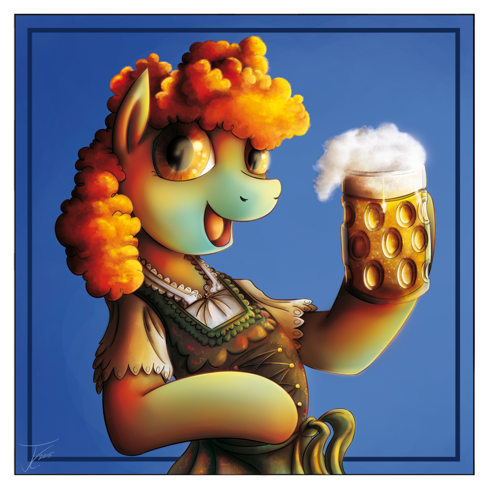 BronyScot 2015 - Beer Mat (Front)