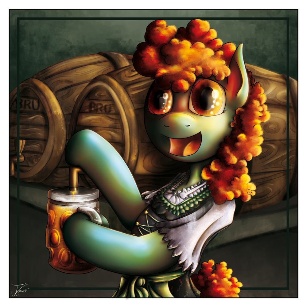 BronyScot 2015 - Beer Mat (Reverse)