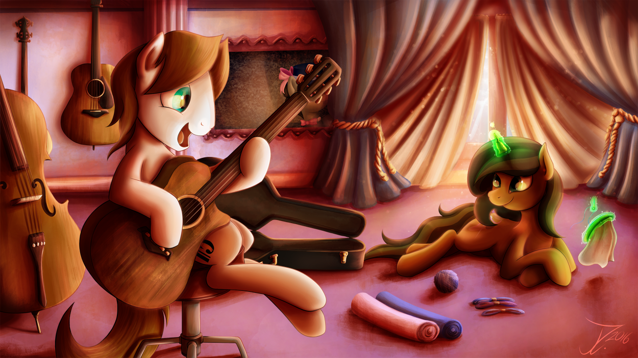 Birthday Commission. The Music Pone