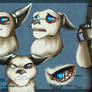 Ash Konrad (Cyber Wolf. Ref Sheet) (FACES)