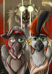 Fanart - MLP. The Three Stages of Griffon
