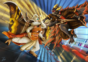 Kaiju ga Gotoku. Moff Monk Mayhem
