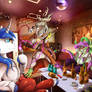 Fanart - MLP. Karaoke Night, The Saga Begins