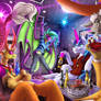 Fanart - MLP. Karaoke Night, Spikey's Big Time