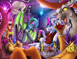 Fanart - MLP. Karaoke Night, Spikey's Big Time