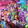 Fanart - MLP. Karaoke Night, Shining Spotlight