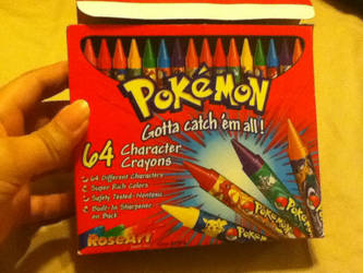 Pokemon Crayons