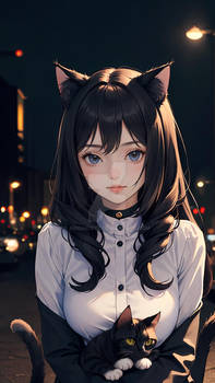 Cute Catgirl