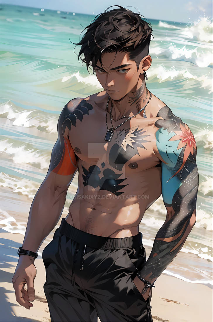 Hot Tattoo Boy By AkiSakiXYZ On DeviantArt hot-tattoo-boy-by-akisakixyz-on-deviantart