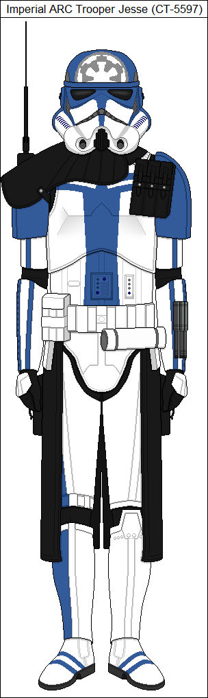 Imperial ARC-Trooper Jesse (CT-5597) by PurpleEmpire on DeviantArt