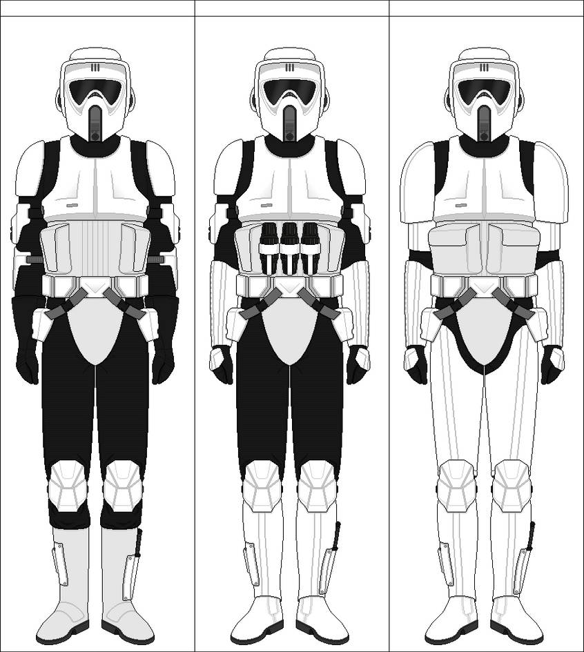 Biker Scout / Commando Template by PurpleEmpire on DeviantArt