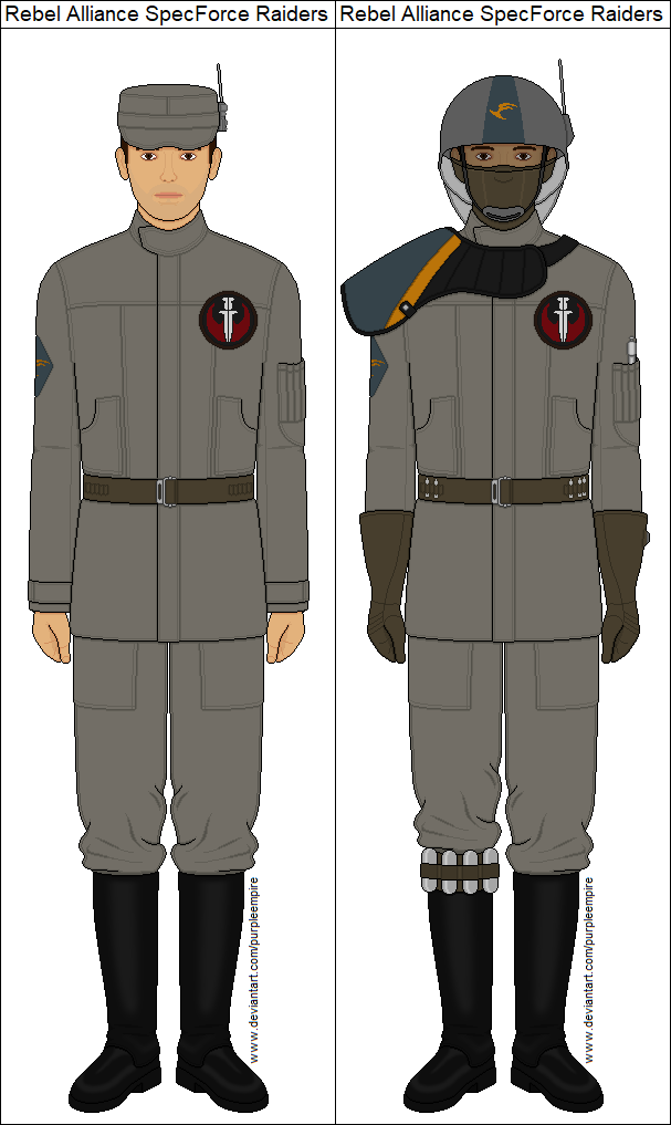 Specforce Infiltrator Rebel Alliance SpecForce Raiders by PurpleEmpire on DeviantArt