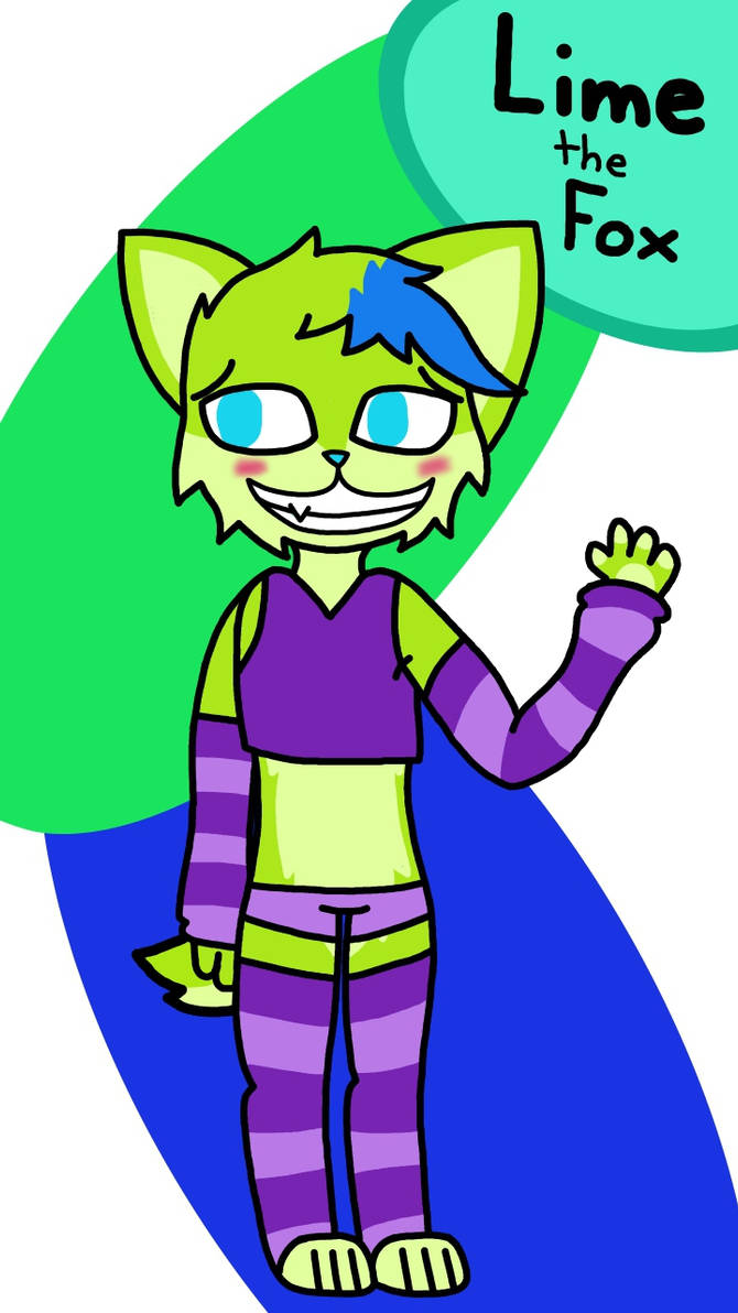Deviantart Limber Fox Lime the Fox by TheFloofiestFloofer on DeviantArt