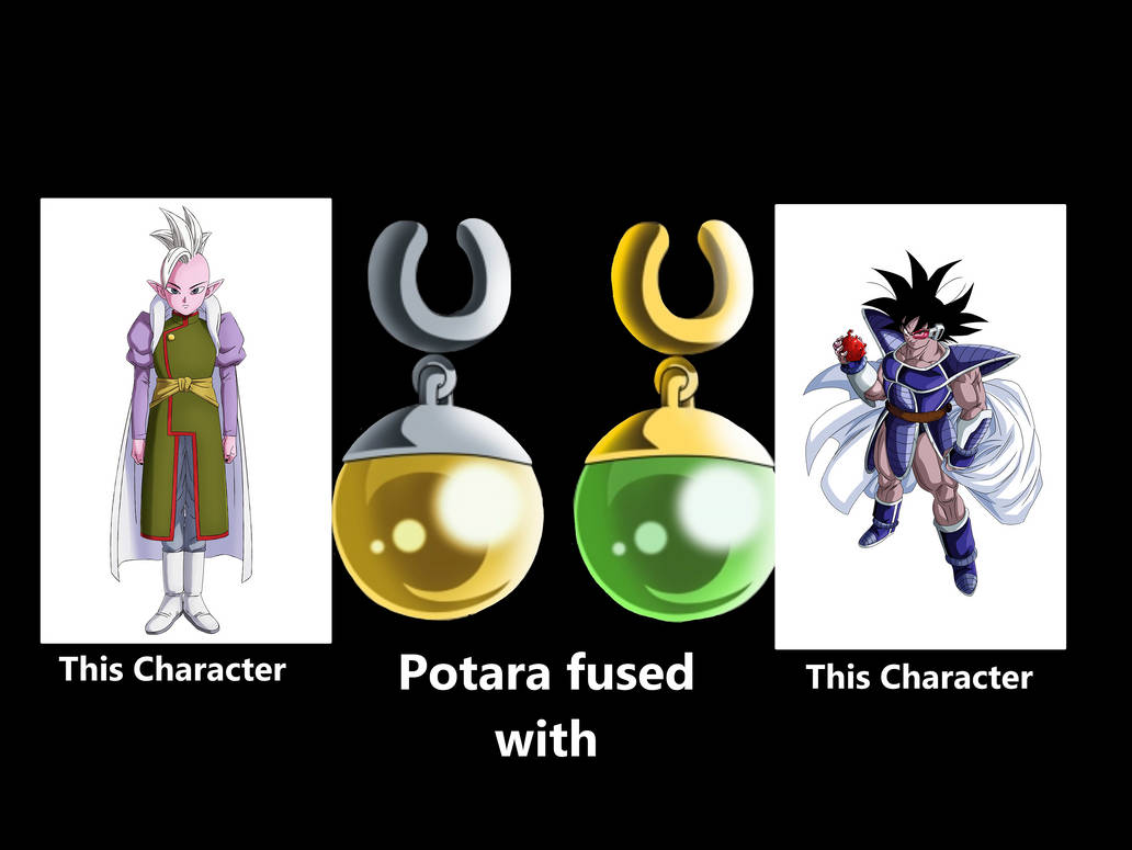 Potara Fusing Degesu and Turles Potara fusion by TrueUltimaxtheTamer on DeviantArt