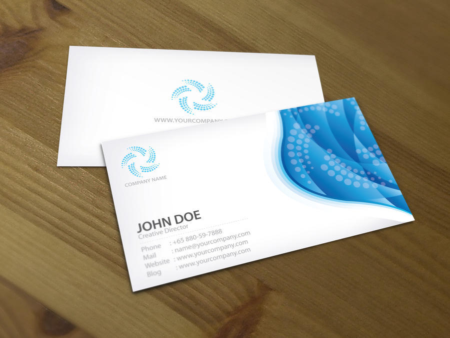 Bluewave business card 2