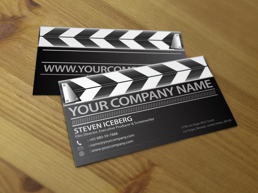 Film Director business card 1