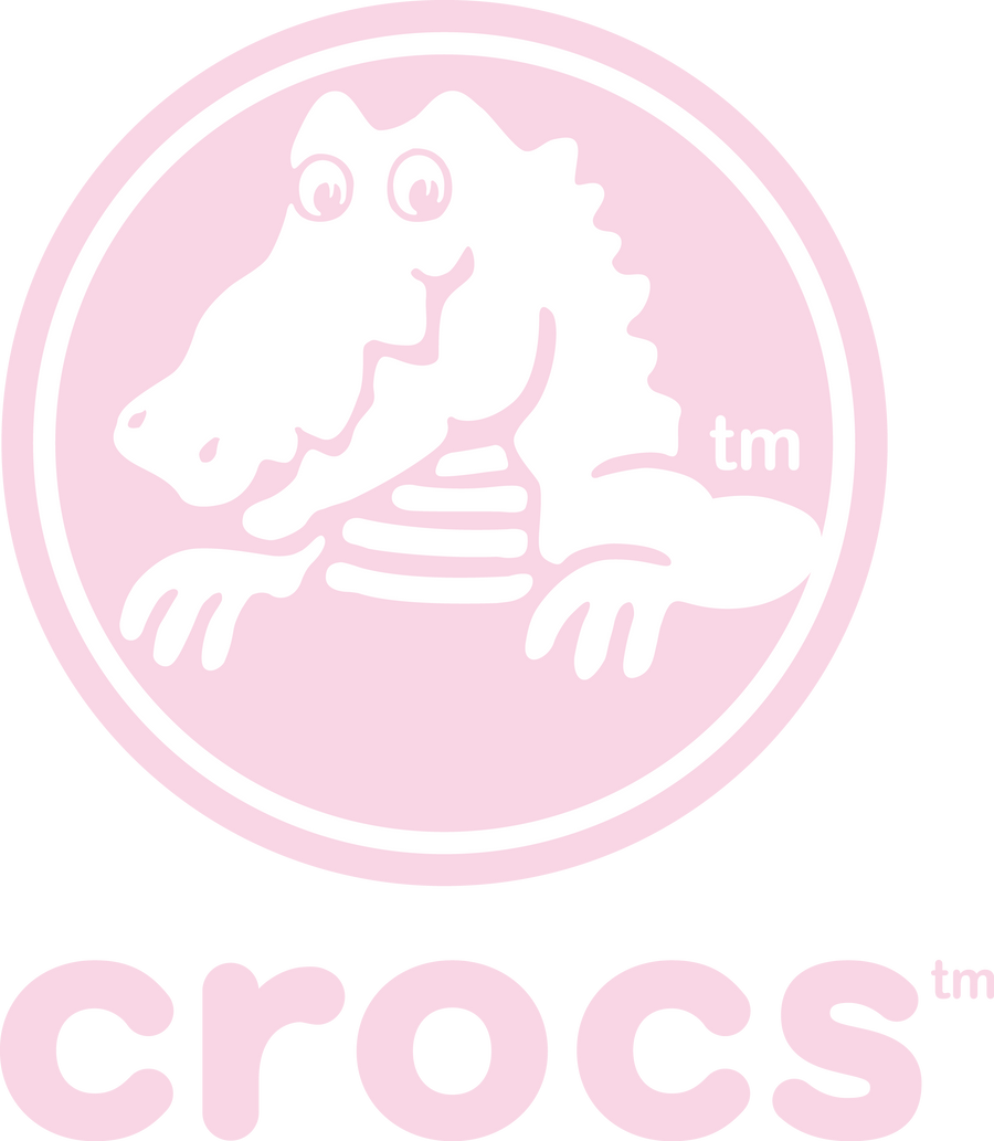 Crocs logo pink by Lemongraphic on DeviantArt