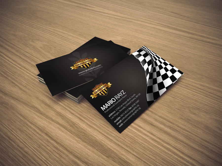 Grandprix business card