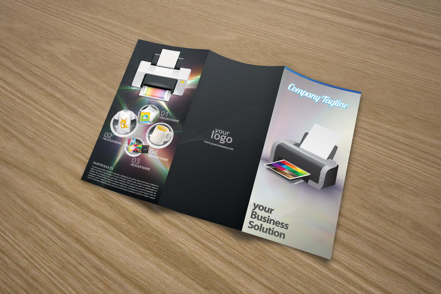 3 fold product brochure
