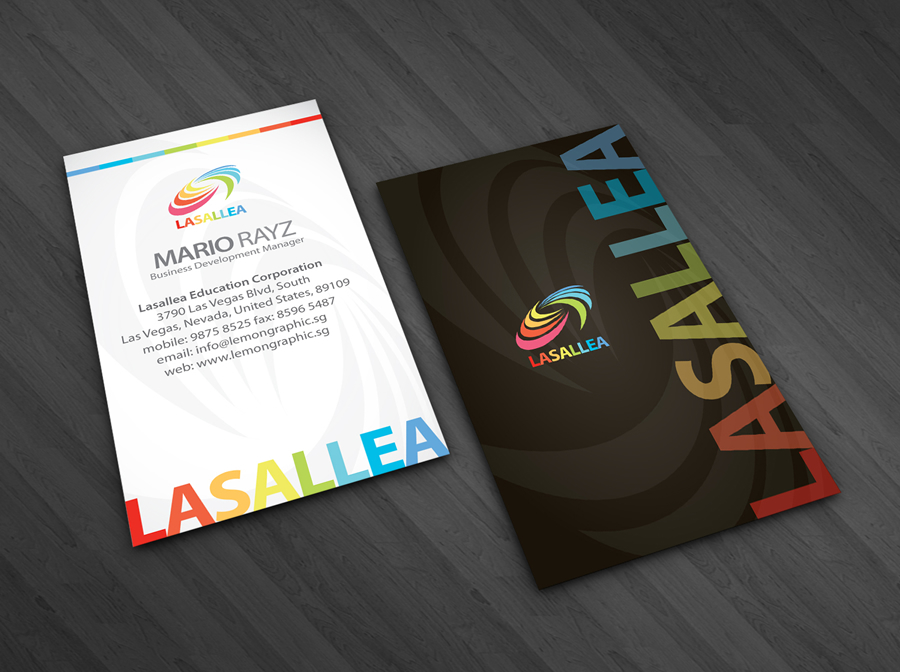 Lasallea business card