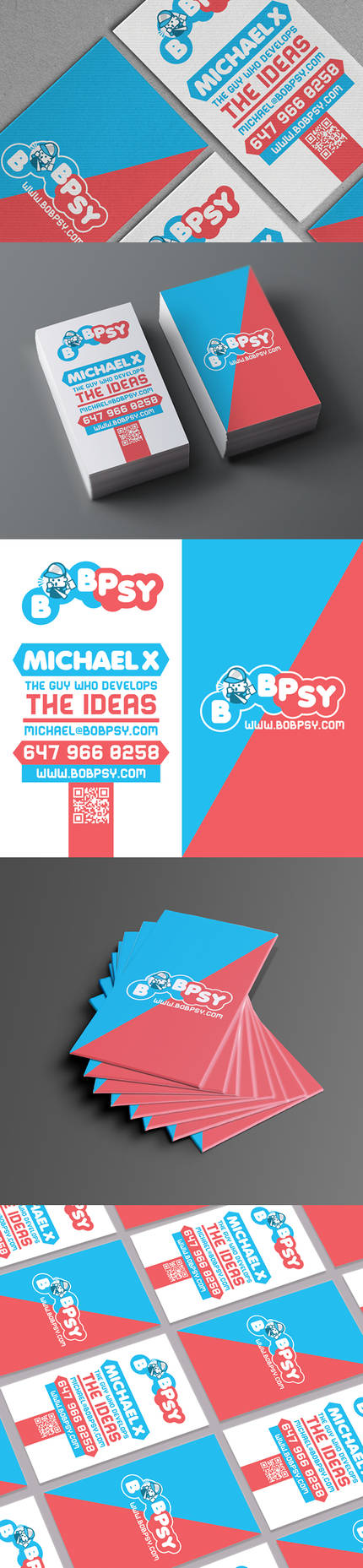 Bobpsy business card by Lemongraphic