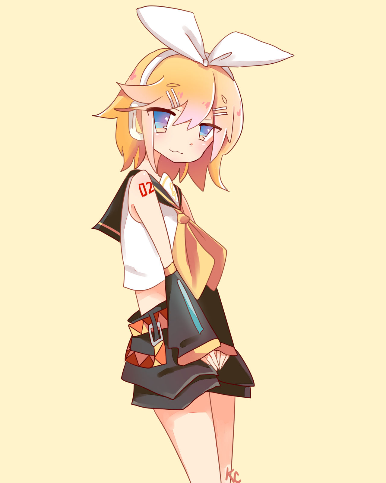 Kagamine Rin by Kream-Cheese on DeviantArt
