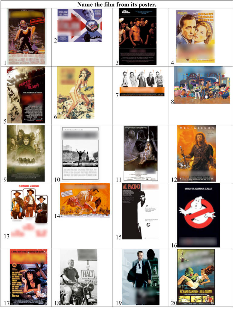 Film Poster Quiz By Sicklittlemonkey On DeviantArt Film poster quiz by sicklittlemonkey on deviantart