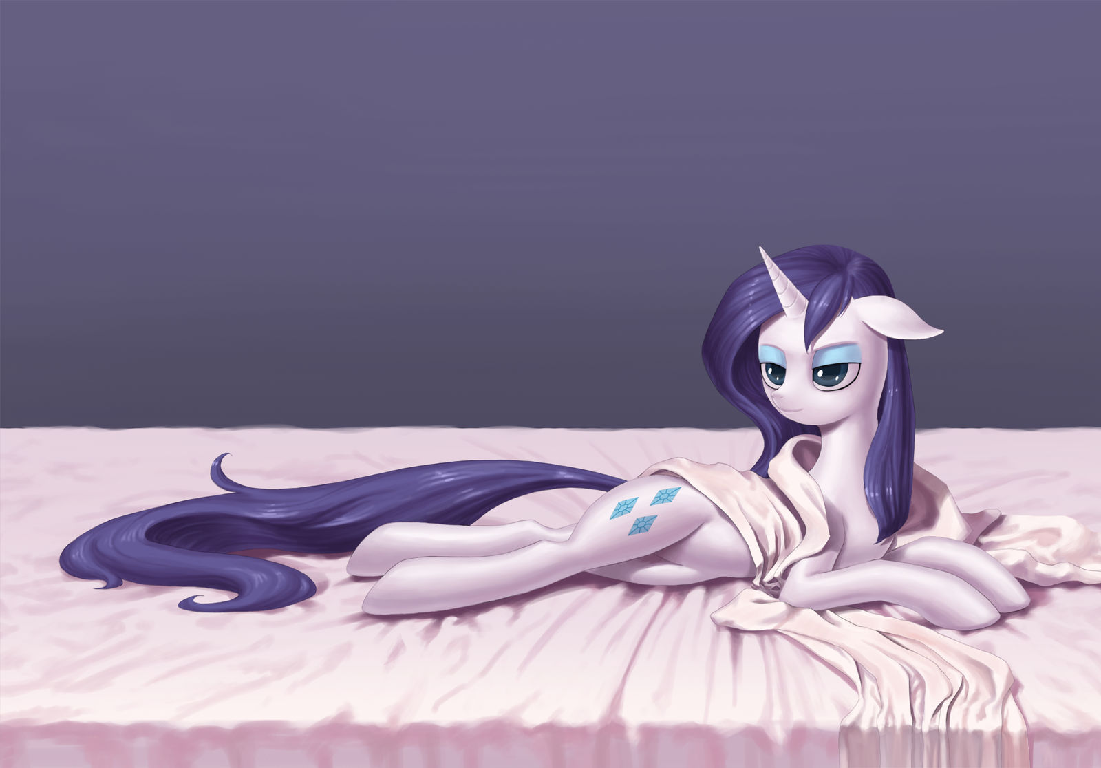 Rarity with natural mane