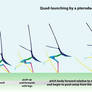 Pterosaur quad-launching