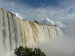 Iguazu waterfall stock