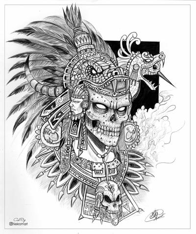 1huitzilopochtli artbynekromart by Nekromart on DeviantArt