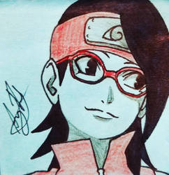 Sarada Uchiha Doodle