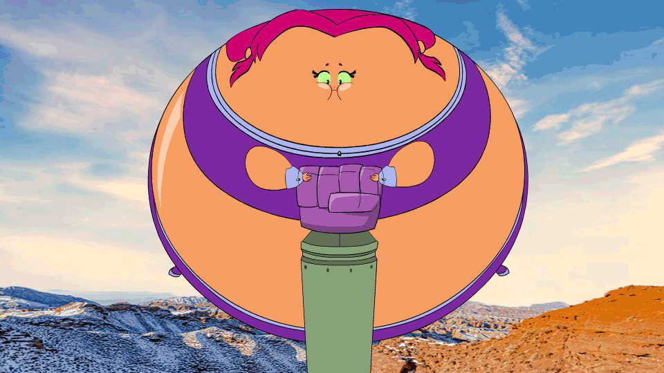 Starfire Over Inflation Starfire Gets Bigger by TheCreativityKing on DeviantArt