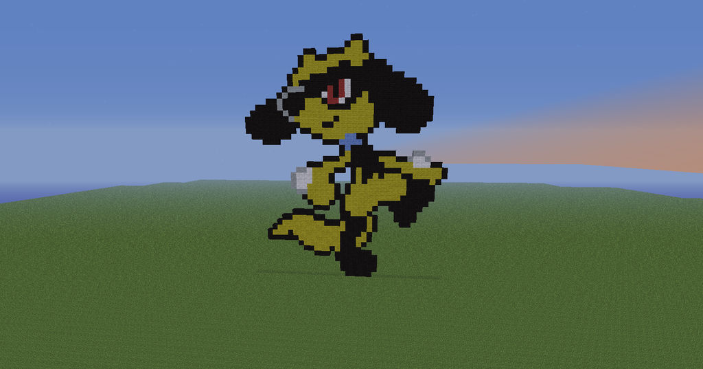 Shiny Riolu - Minecraft by Zirgo62 on DeviantArt