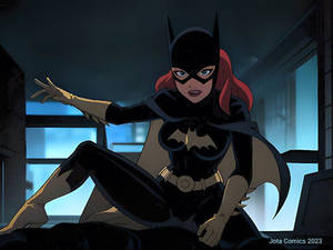 Batgirl: Sneaking in...