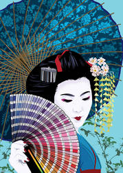 Colorful Geisha