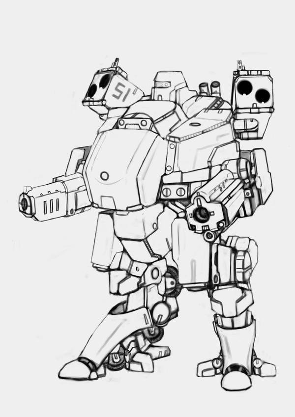 LTA-21 Racoon (uncolored)