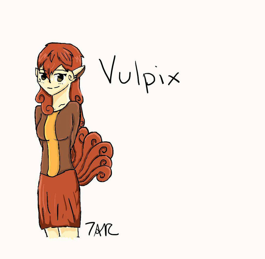 Human Vulpix by deltaqi on DeviantArt