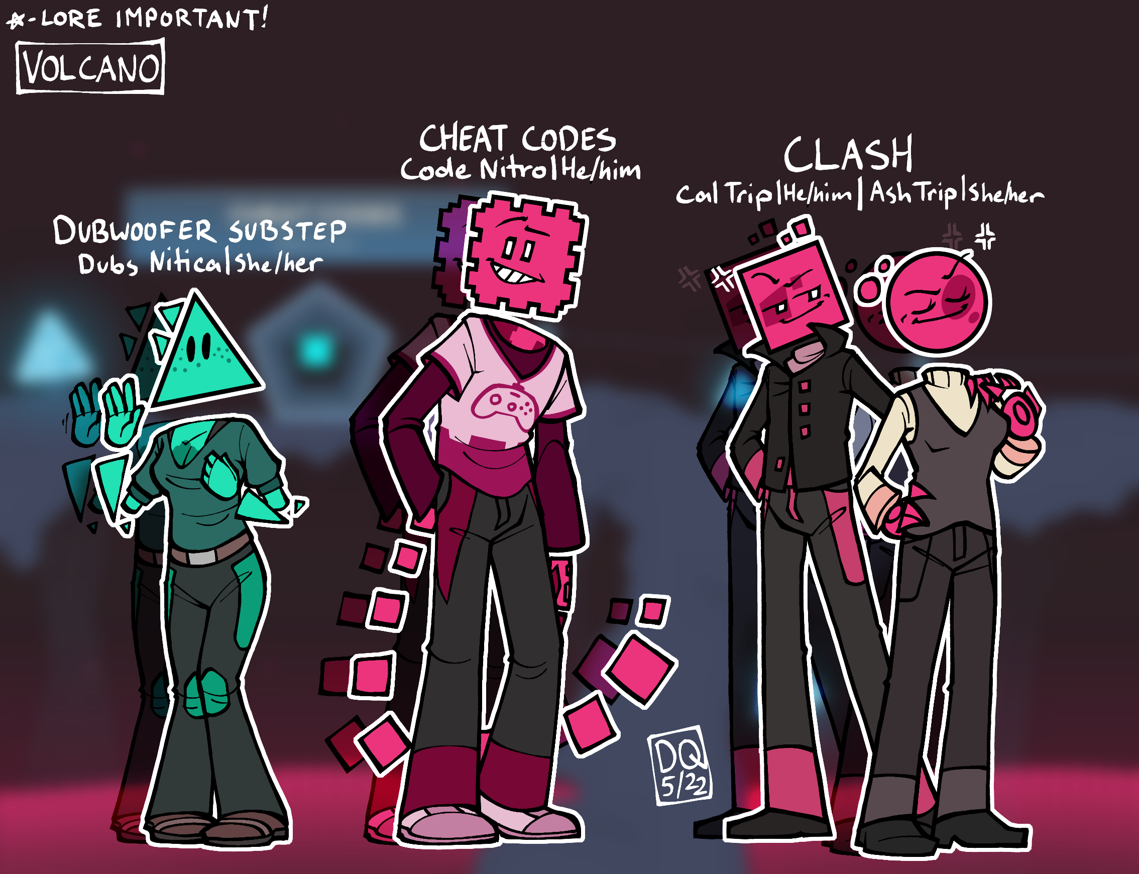 JSAB Designs: Volcano by deltaqi on DeviantArt