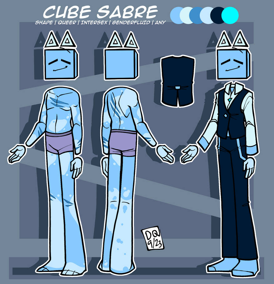 new cube ref by deltaqi on DeviantArt