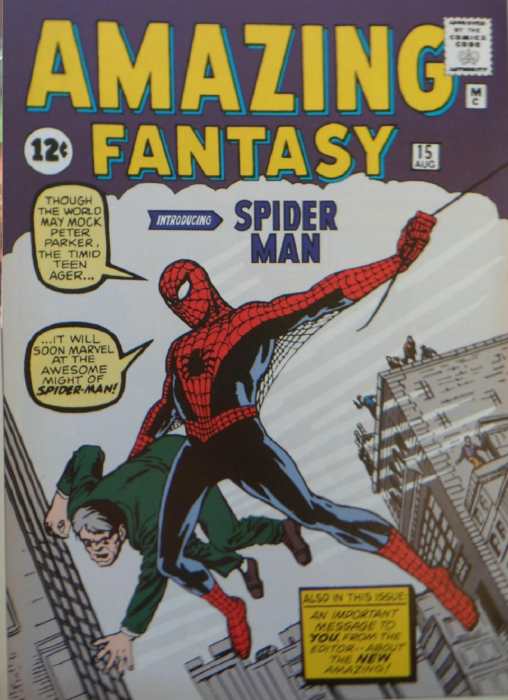The First Spider-man Comic Part 0