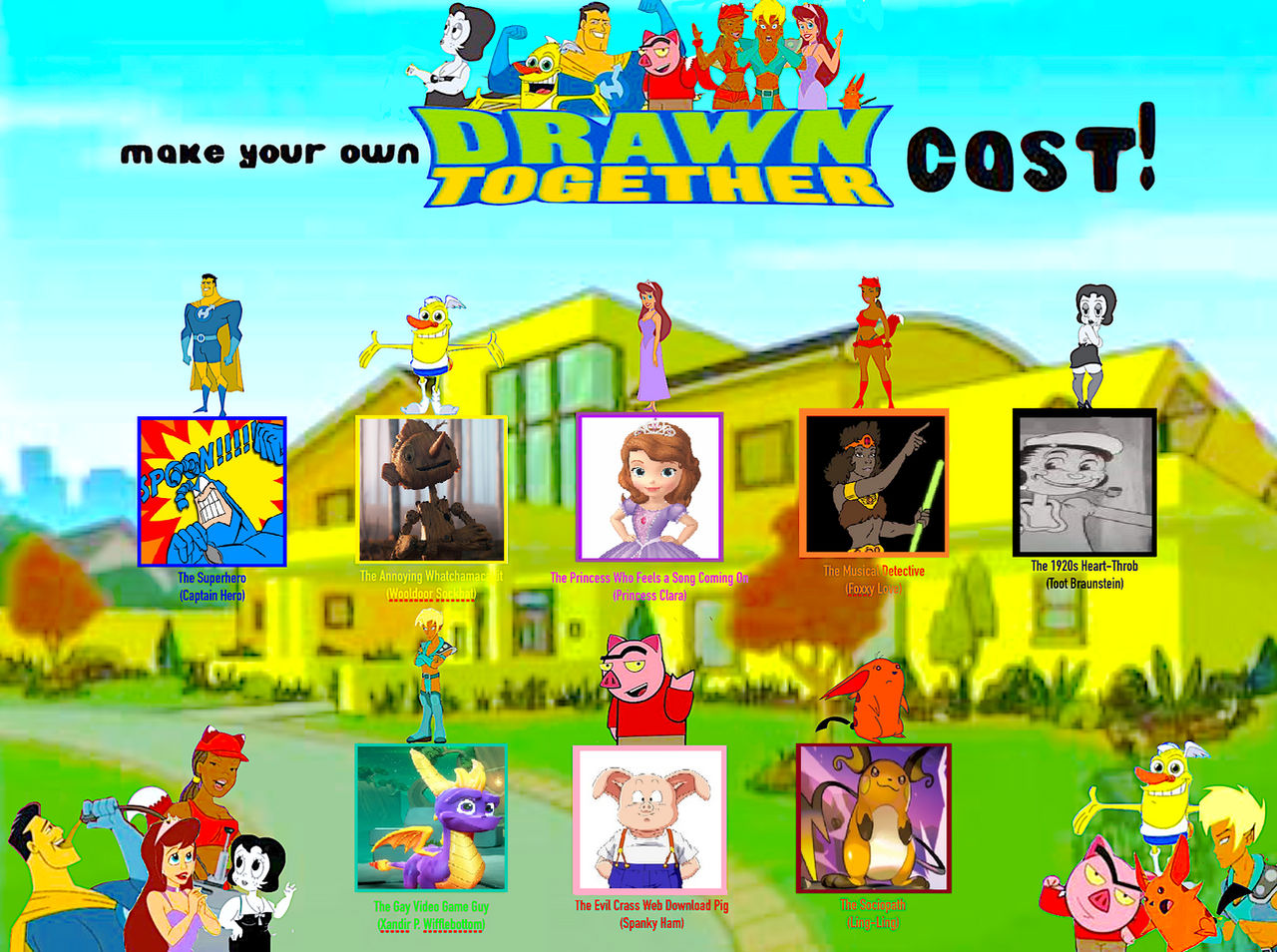 Drawn Together CAST MEME